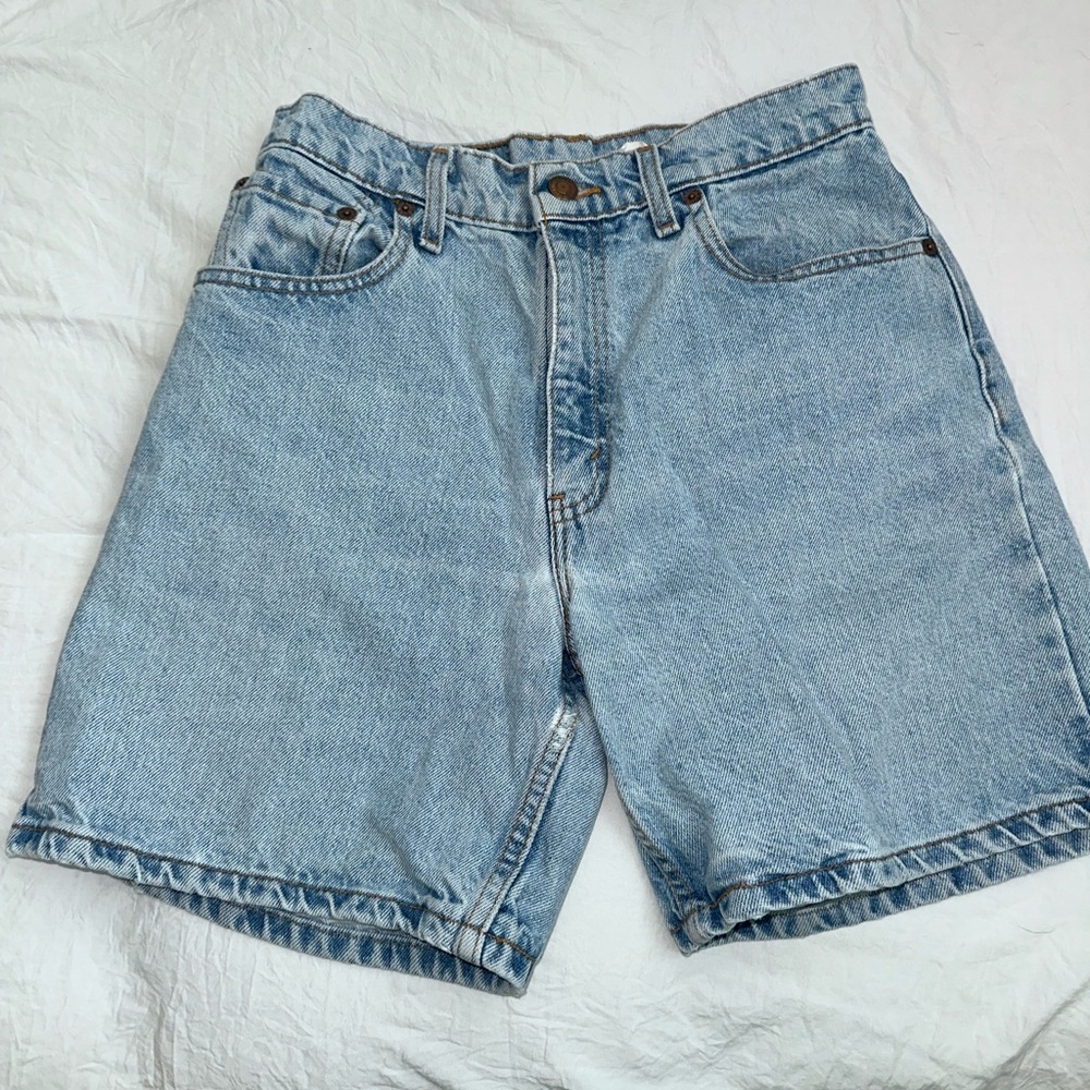 Levi's Classic Blue Denim Shorts